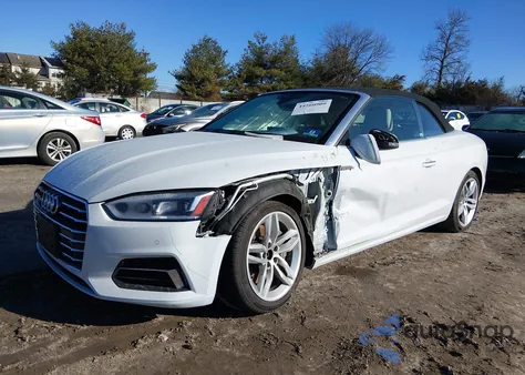 2019 Audi A5 45 Premium from USA, damaged, VIN WAUYNGF52KN002464